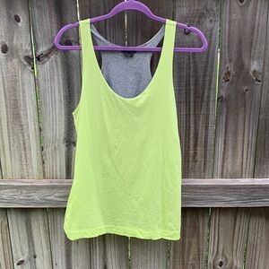 Theory, reversible racerback tank, size Large
